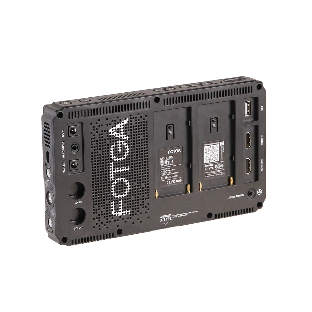 Fotga DP500IIIS A70 7 Inch FHD IPS Video On-Camera Field Monitor,1920x1080,Support 4K HDMI Compatible,Dual NP-F Battery Power