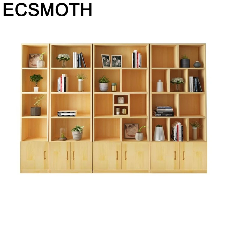 cheap Bureau Industrial Mueble De Cocina Decor Meuble Rangement Mobili Per La Casa Wodden Furniture Decoration Retro Book Shelf Case