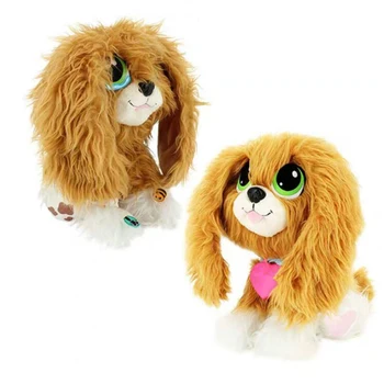 

Rescue stray dogs Toys Plush Pet Dog Cat Rabbit Animal Toys Surprised Gift Animal Flea Dog With Accessories Toy