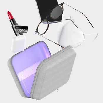 

Portable UVC Multifunctional Disinfection Storage Bag Mommy Bag Mobile Phone Glasses Mask Ultraviolet Disinfect Box