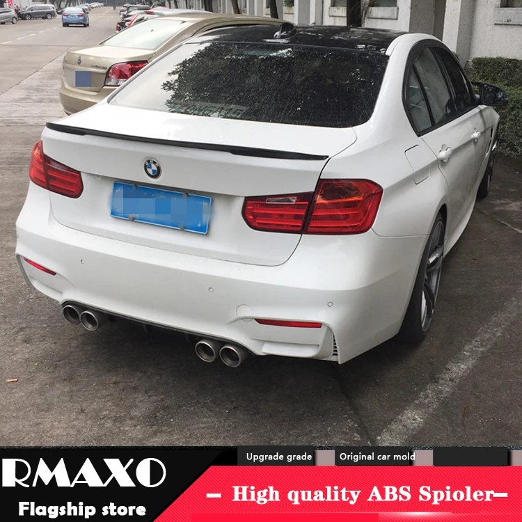 Спойлер для BMW M3 F30 F35 2012 2016 320li325li высококачественный материал ABS Автомобильный