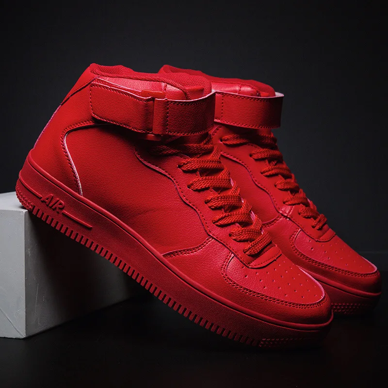 

New Style Solid Color Classic Board Shoes 2019 Autumn Korean-style Cool Magic Button Casual Versatile Fashion Man Shoes