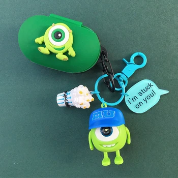 

Cute Bluetooth Headset Charging Box Cover Cartoon Silicone Cover Wireless Headphone Shockproof Skin for Samsung Galaxy Buds