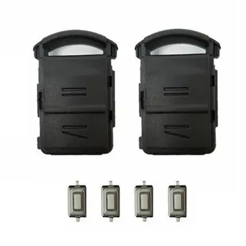 

A Pair Of Key Housings Car Key Protective Shells For With 4 Mini Buttons Car Key Protective Cases Car Accessories