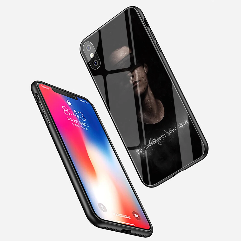 Чехол для телефона EWAU Teen Wolf Stilinski из закаленного стекла для iPhone 5 5S SE 6 6s 7 8 plus X XR XS 11 pro Max