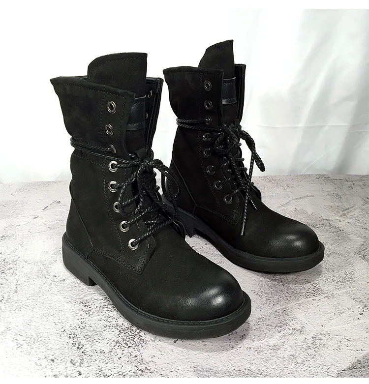 Кожаные ботинки; Bota Feminina; зимние ботинки; Botas Mujer; военные ботинки; женские ботильоны для женщин; модные ботинки; botines mujer; коллекция 2020 года; ... Кожаные ботинки; Bota Feminina; зимние ботинки; Botas Mujer; военные ботинки; женские ботильоны для женщин; модные ботинки; botines mujer; коллекция 2020 года; ...