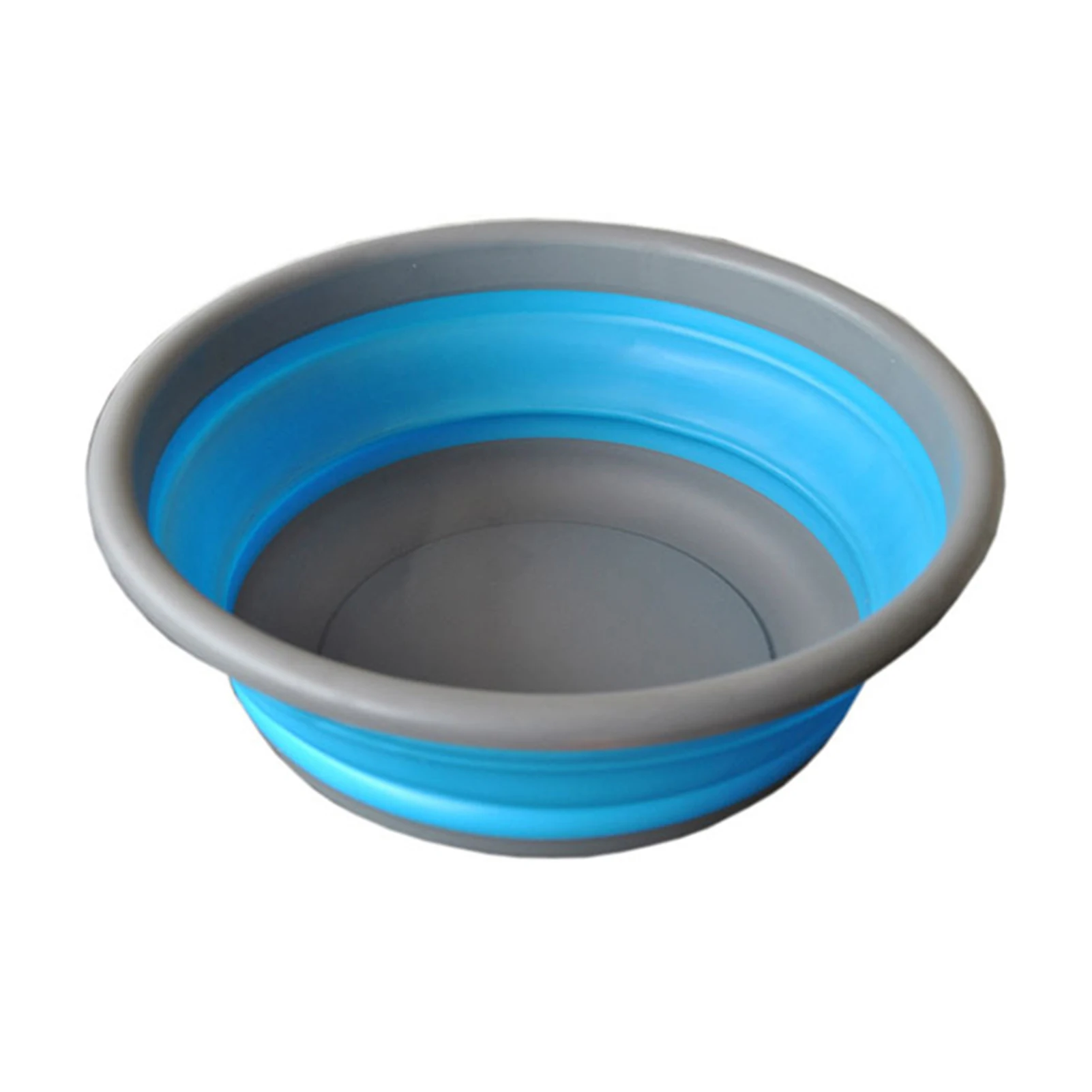 9L Collapsible Portable Wash Basin Dishpan Multipurpose Round Washing