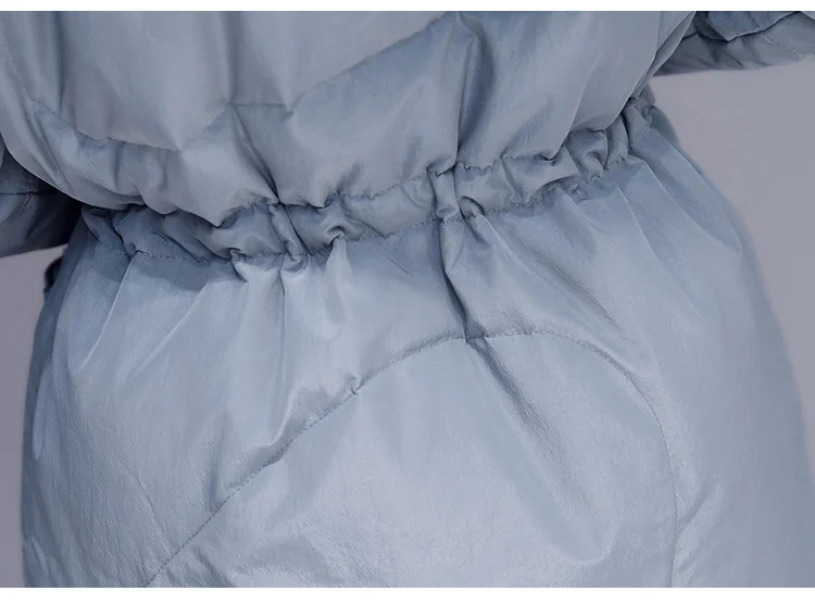 Куртка-пуховик Для женщин средней длины Новинка зимы Стиль корейско-Стиль талии облегающие похудение Plaid Сапоги выше колена зимняя куртка пуховик Толстая C