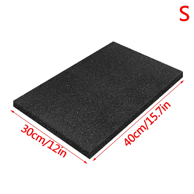 1pcs Practical Biochemical Cotton Sponge Aquarium Filter Fish Tank Pond Black Foam Sponge Tank Filter accessories