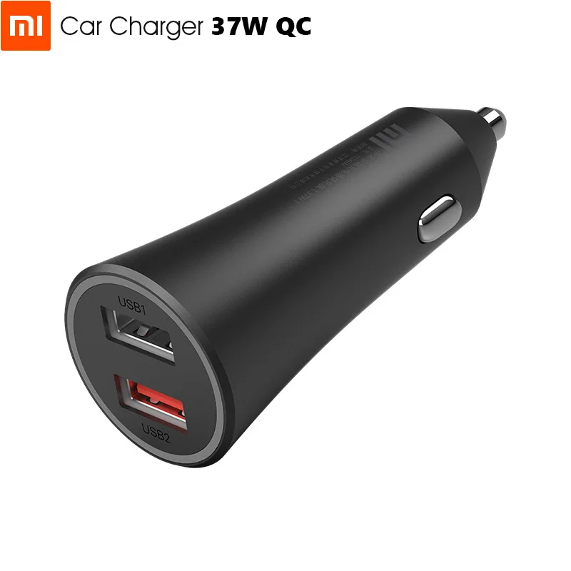 Оригинальное автомобильное зарядное устройство Xiao mi 37W Max для mi 9/K20 Pro/9 T(27W Max) 2 USB порта несколько безопасной защиты умный выход