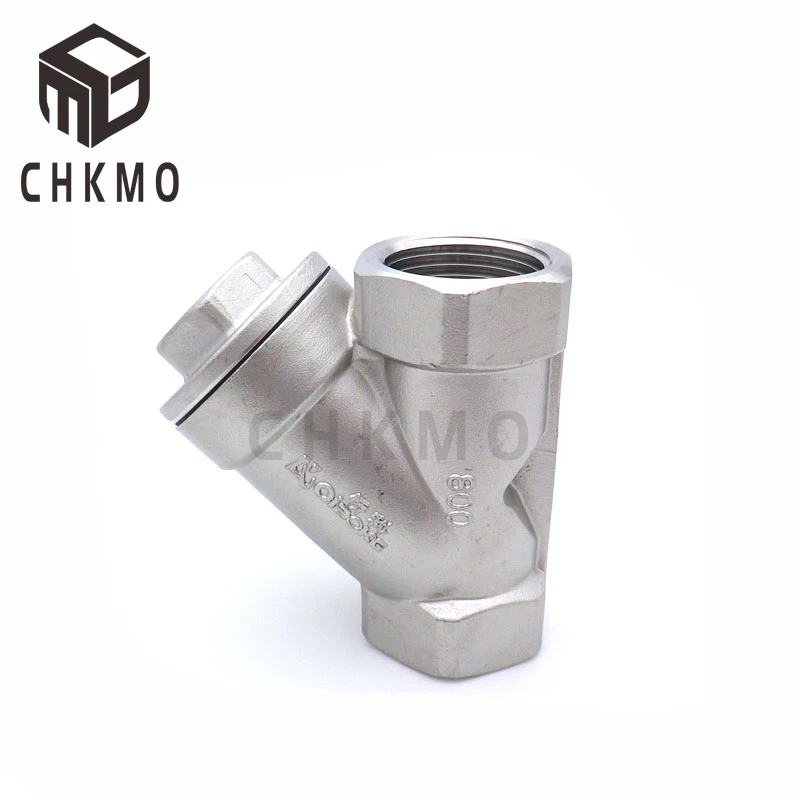 DN15 DN20 DN25 DN32 DN40 Check Valve Back Stainless Steel 304 Y-Type One Way 1/2&quot 3/4&quot 1&quot 1-1/4&quot 1-1/2&quot inch |