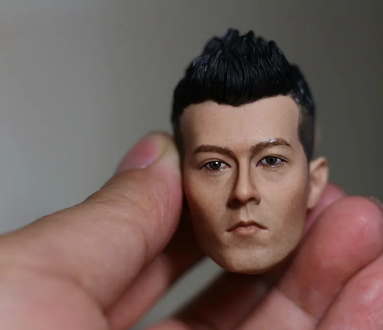 Estartek 1/6 Эдисон Чан голова Лепка для 12 дюймов Фигурка DIY