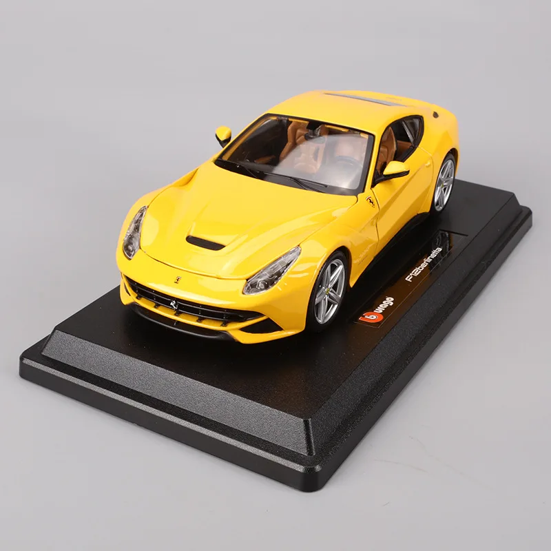 1:24 Высокая литая модель машины Модель Ferrari F12 TDF Модель автомобиля игрушки для детей Подарки