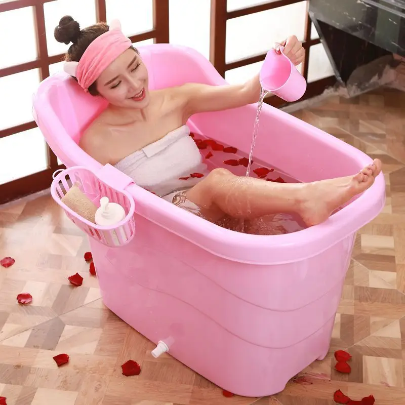 

^-Sit Lie Bath Warm Tub Big Kid Folding in Big Kid Thick Full Body Barrels Full Body Bath Barrel Full Body Bucket