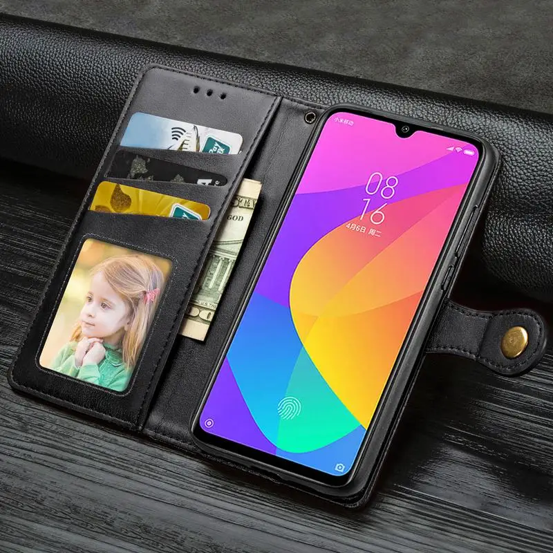 Чехол для Xiaomi mi 9 Lite CC9 Pro CC9E чехол Роскошный Ретро кожаный бумажник флип чехол для телефона для Xiaomi mi 9T mi 9 Pro mi 9T Coque