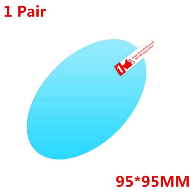 2 шт./компл. пленка на зеркало заднего вида автомобиля боковое зеркало заднего вида Водонепроницаемый Анти-туман пленка анти-блики анти-туман протектор Стикеры