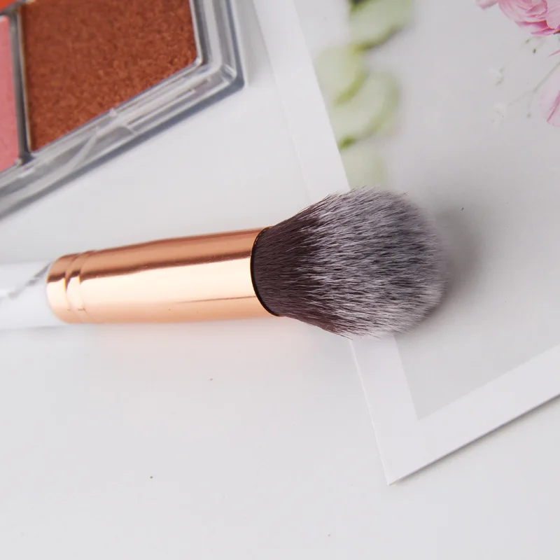 Мраморный принт контурный хайлайтер пудра румяна для щек кисть костюм всех