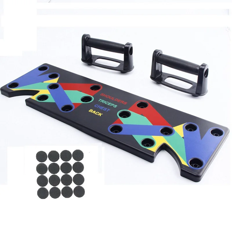 9 In 1 Push Up Rack Board Stands Body Building Training System Gym Equipment For Men Women