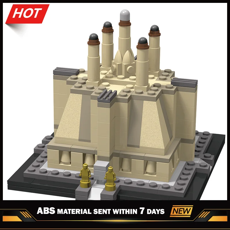 Модель домика Street View из Звездных войн модель джедая помятой конструктор игрушки