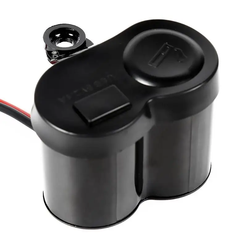 Мотоцикл руль прикуривателя адаптер питания 5V 2.1A USB зарядное устройство для телефона ABS Защита окружающей среды оболочка