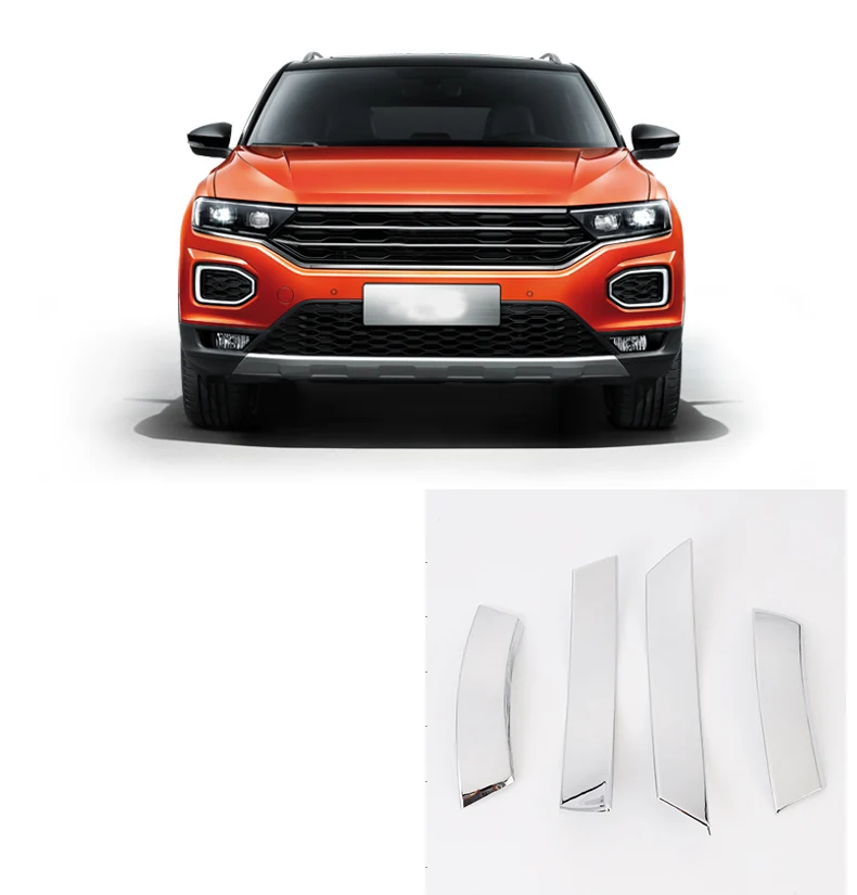 Lsrtw2017 для Volkswagen Vw T-roc Автомобильная планка заднего вида декоративные аксессуары для интерьера молдинги