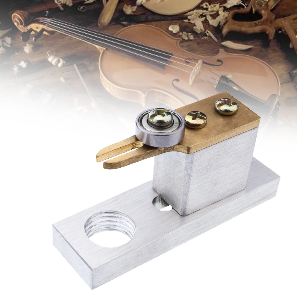 Violin Purflings NAOMI Purfling Groove Milling Cutter & Carrier Adjustable Stand 1.2mm/2.0mm HSS Steel Violin Luthier Tool Violin Grinding
