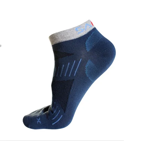 Blue Летние женские мужские короткие спортивные носки для велоспорта, бега, девушек и женщин, хлопковые тонкие носки для треккинга, альпинизма - Цвет: Blue
