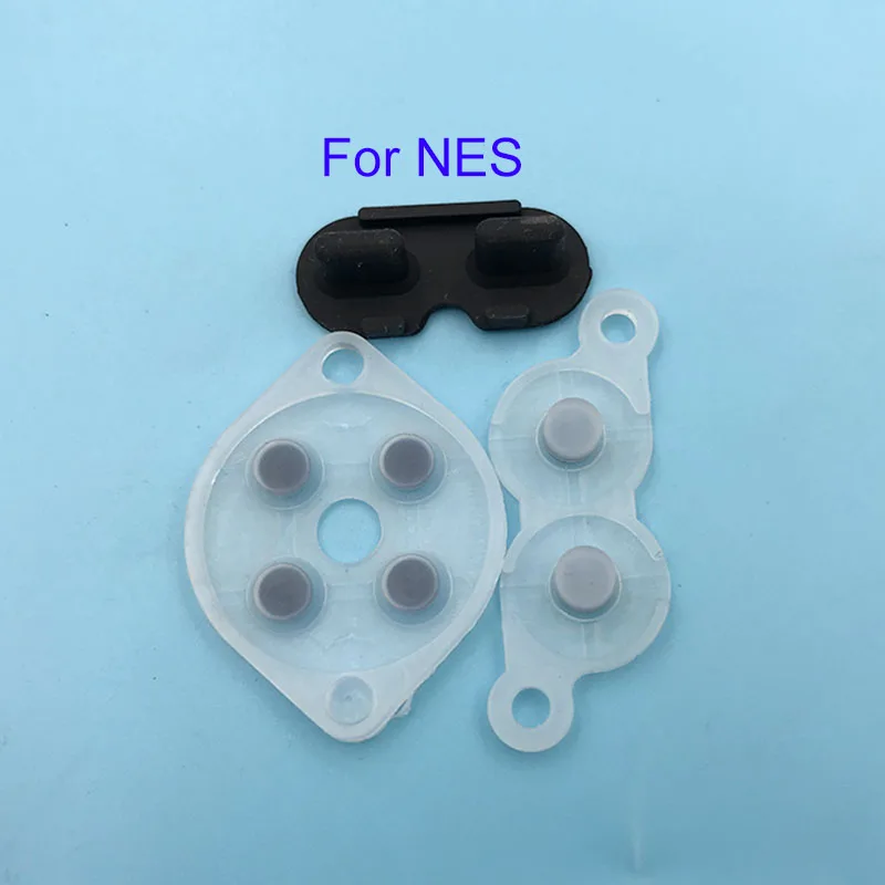 For NES PC 10 комплектов резиновые запасные части для NES FC PC контроллер Джойстик силиконовый режим резиновая кнопка - Цвет: For NES PC