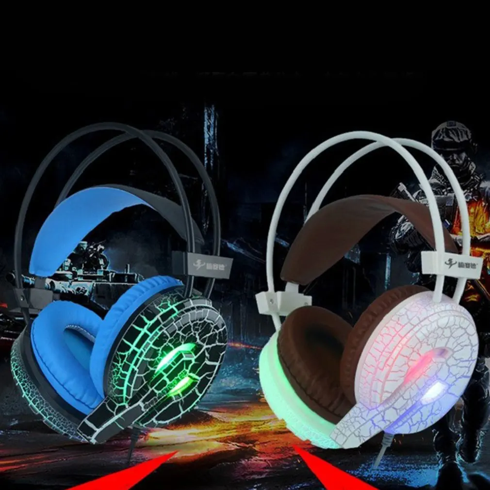 Burst Crack Light Breathing Light Esports игровая Антипробуксовочная Конкурентная гарнитура интернет кафе наушники