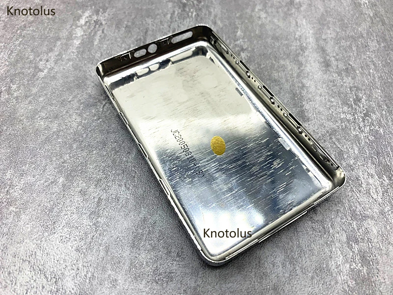 Knotolus серебристый металлический задний Чехол для iPod 4th gen 20GB 30GB 40GB