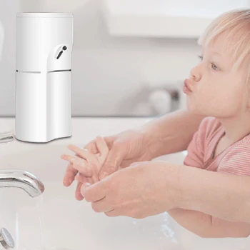 

Automatic Foaming Soap Dispenser Induction Hands Sanitizer Device for Kitchen Bathroom Accessories Sets Tool