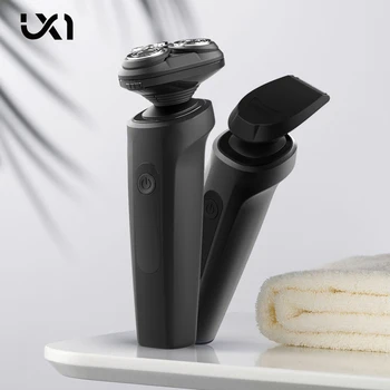 

UICINOY Men Electric Shaver IPX7 Waterproof Washable Razor Light Luxury Rotary Shavers for Thick Beard Mens Electric Shavers