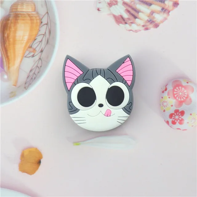 Luxury Cute Cartoon Animal Support Mobile Phone Extension Frame Finger Bracket Rabbit Panda Universal Fold Mobile Phone Bracket 6