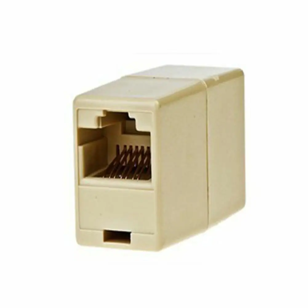 10 шт./лот сетевой Ethernet Lan кабель Joiner двусторонний Netwoerk разъем RJ45 подключение 8