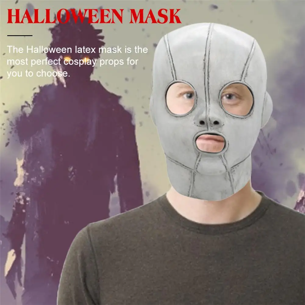 Halloween Latex Mask Ghost Festival Horror Mask Scary Halloween Mask Cosplay Bar Performances Night Performances Theme Party