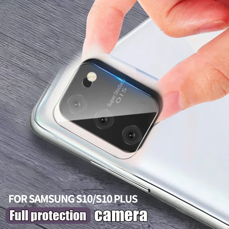 Phone Camera Screen Protector Ultra-thin Rear Camera Lens Tempered Glass HD Film Protector For Samsung S10/S10 Plus/S10 Lite