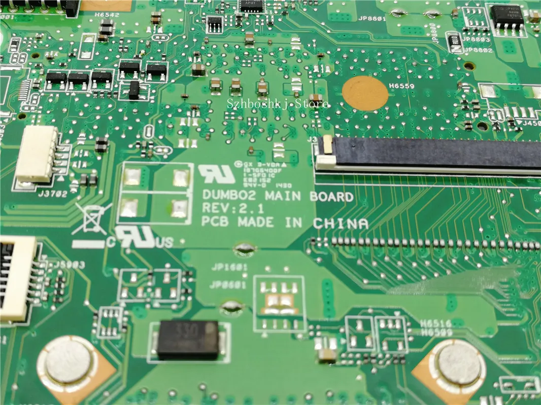 Основная плата DUMBO2 REV: 2,1 rPGA947 подходит для lenovo G710 Ноутбук Материнская плата ноутбука графический чип N15V-GM-B-A2 1 ГБ GT820M