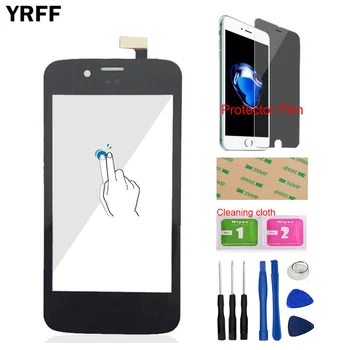 

4'' Touch Screen Glass For FLY IQ440 Energie IQ 440 Front Touch Screen Glass Digitizer Panel Sensor Protector Film Adhesive