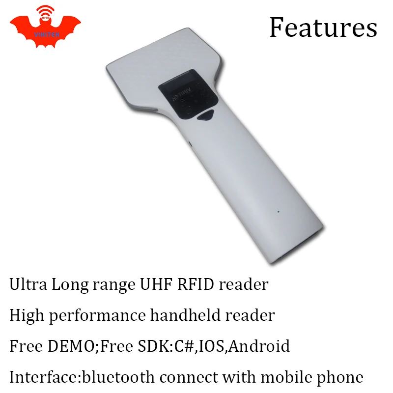 Портативный считыватель UHF RFID с ультрадлинным расстоянием считывания