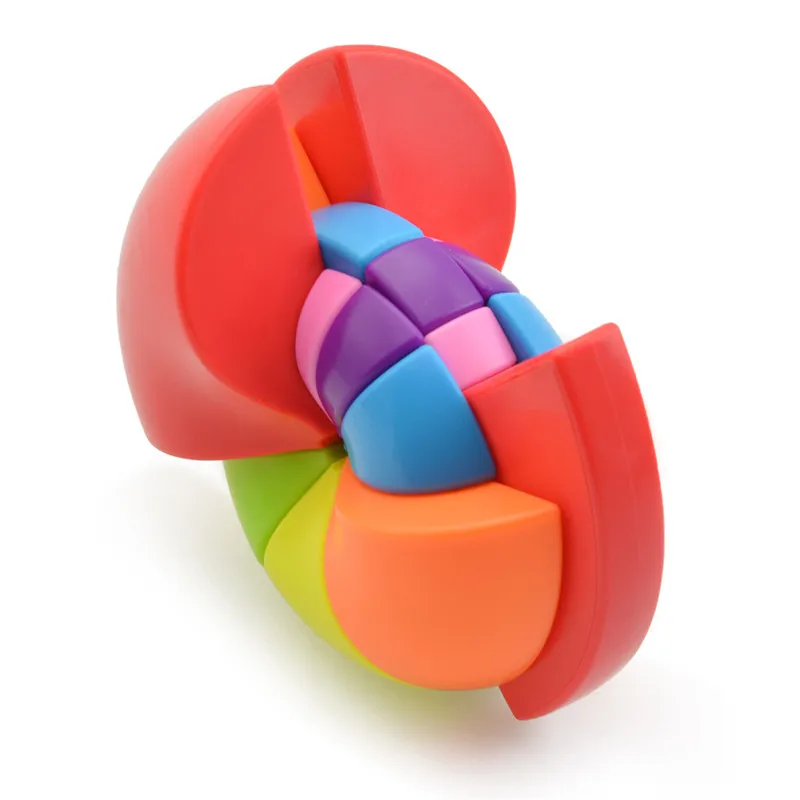 Lefun Neo cube 3x3x3 милый скоростной Магический кубик Nautilus странной формы, кубики-головоломки для детей, развивающие игрушки, рождественский подарок