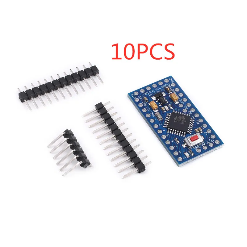 10 шт. Pro Mini улучшенная версия ATMEGA328P 5 В/16 м Интерактивная среда для arduino