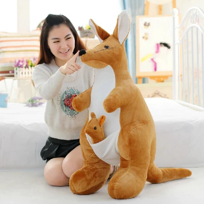 giant stuffed kangaroo