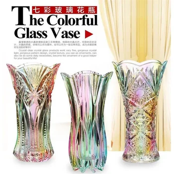 

Glass Vase Multi-purpose Vase Vase Dried Flower Glass Home Glass Bottle c
