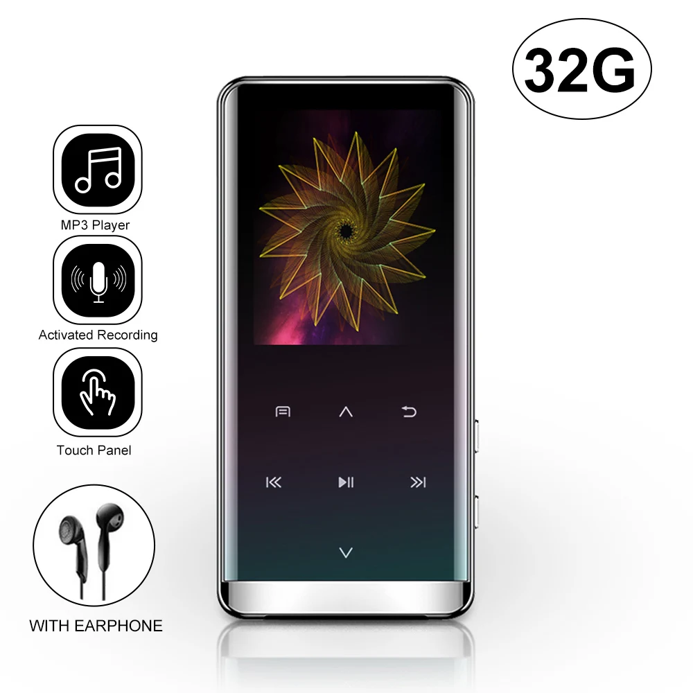 M13/M9 8 Гб MP3 плеер Bluetooth Walkman музыкальный воспроизводитель HIFI mp3 плееры без потерь FM радио ридер запись 16 ГБ 32 ГБ