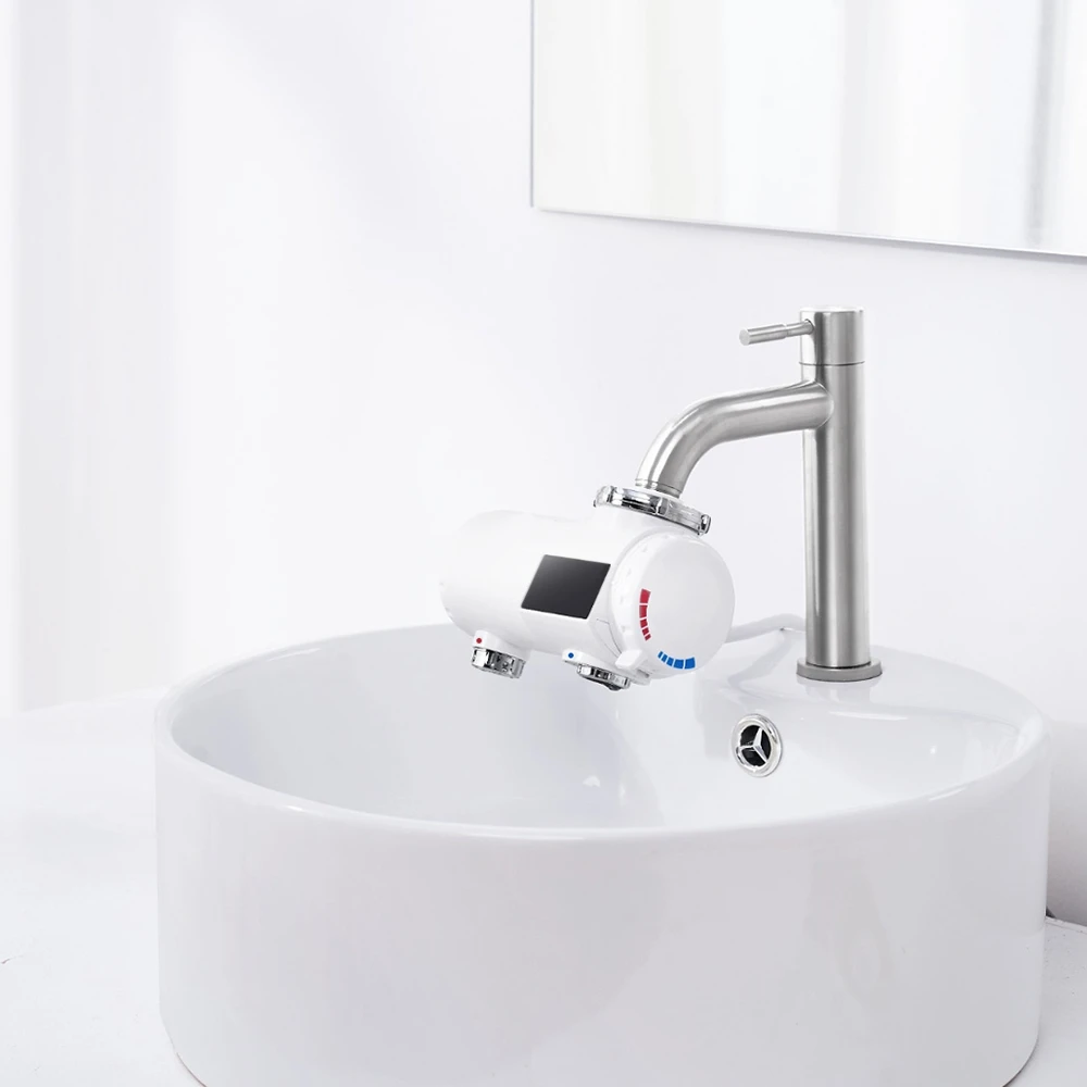 xiaoda 220V 3000W Electric Faucet 3s Fast Instant Heating LED Display IPX4 Waterproof from Xiaomi youpin