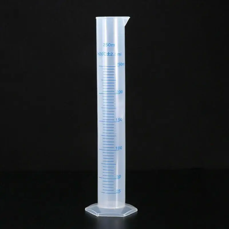 Plastic Measuring Cylinder 1pcs for Lab Supplies