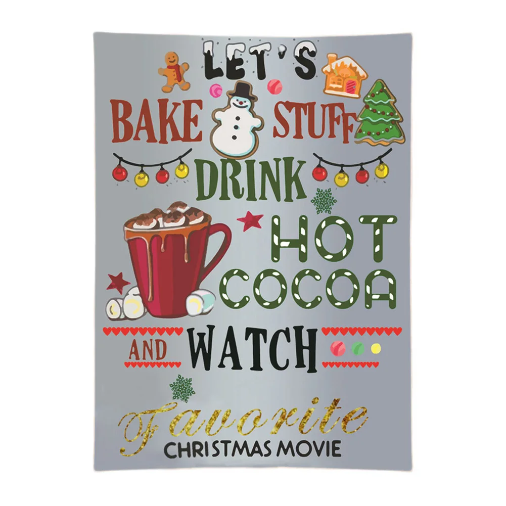 Рождественское тематическое фланелевое одеяло Забавный дизайн кидает в подарок 150x80 см/150x150 см KSI999 - Цвет: G-150cmx80cm