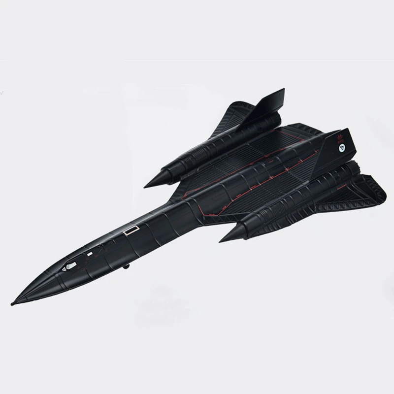 16 см 1/200 масштаб SR-71A lockheed Blackbird истребитель наблюдения самолет модель детских игрушек подарок коллекционный дисплей