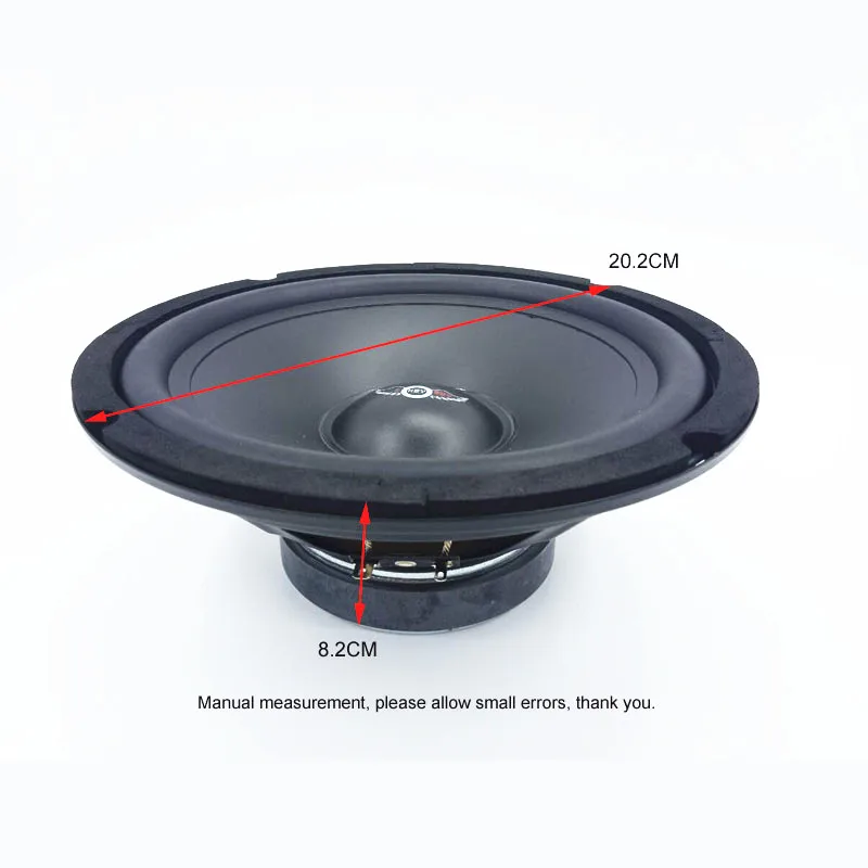 I KEY BUY High Quality 8 Inch 400W 8Ohm Louder Speaker Woofer HiFi Speakers For Home Theater Music Stereo Modified Box Midrange
