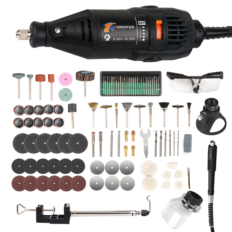 Dremel 3000 Electric Mini Grinder With Professional Accessory Kit